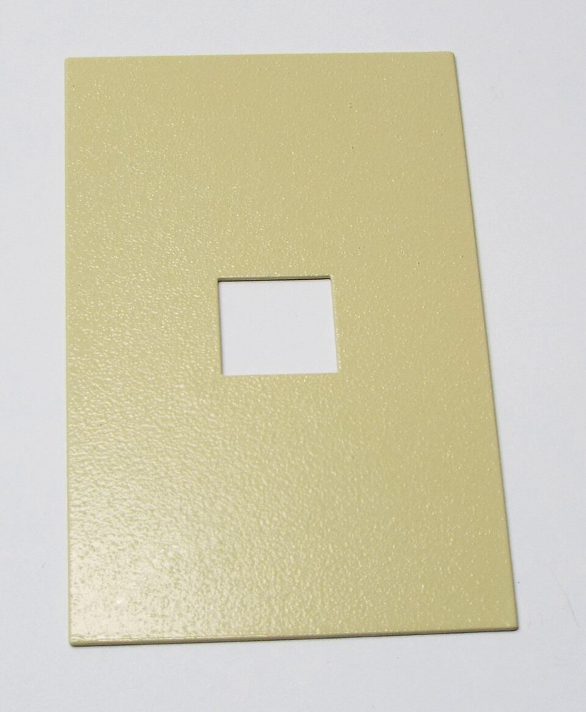 TOUCHPLATE SINGLE GANG ONE BUTTON COVER PLATE