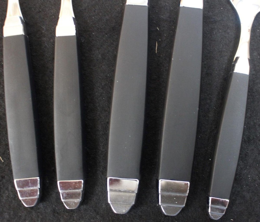 Capdeco Mercure Black Five Piece Place Setting