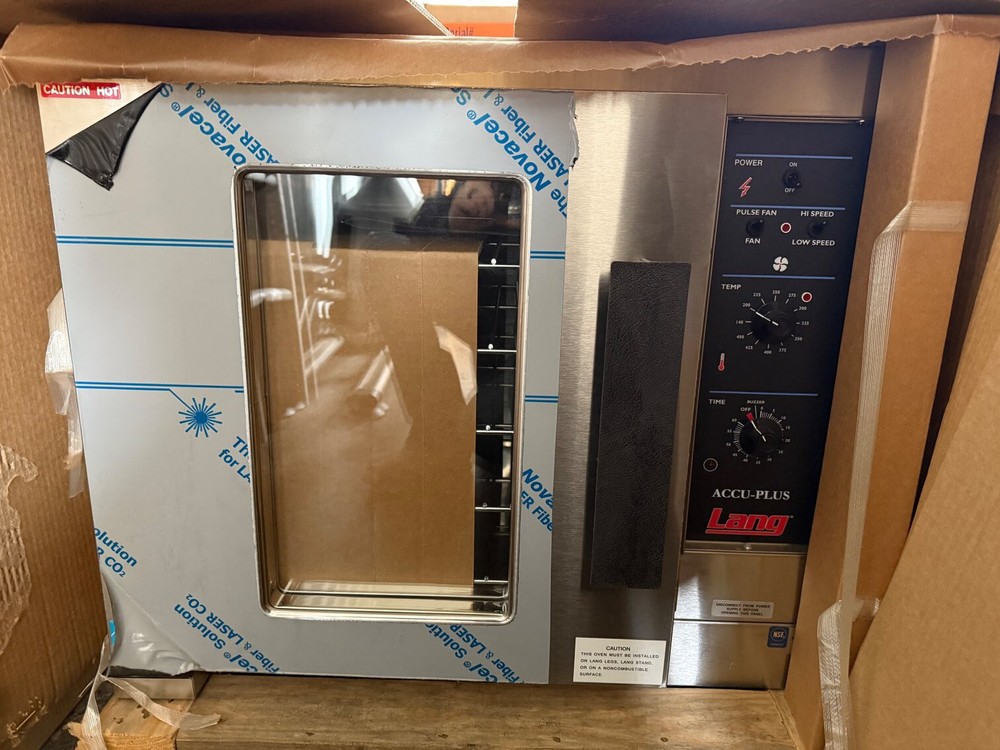 Lang ECOH-AP Single-Deck Half-Size Electric Convection Oven Solid State Control