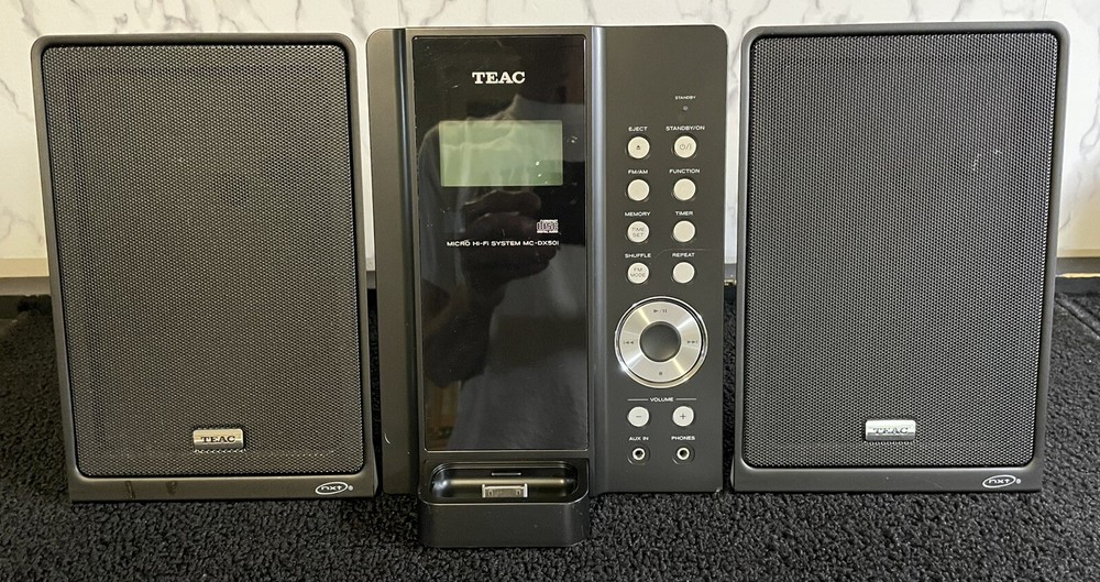 Teac NC-DX50i 2.1 Compact Stereo System With Bluetooth