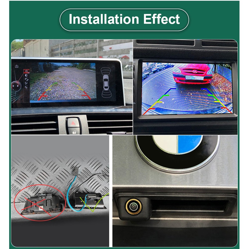 Reverse Camera For BMW E60 E90 E82 E61 X1 E84 X5 E70 E92 E91 3/5 Series E88 E93