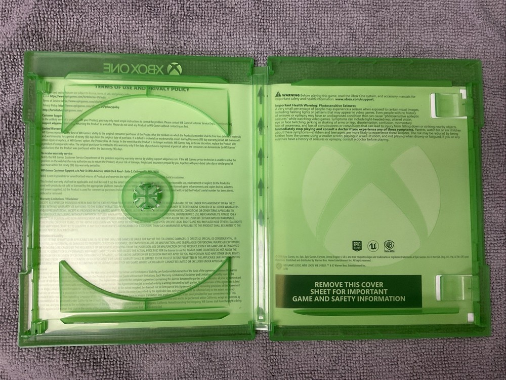 Fortnite Deep Frost Bundle - Microsoft Xbox One CASE ONLY