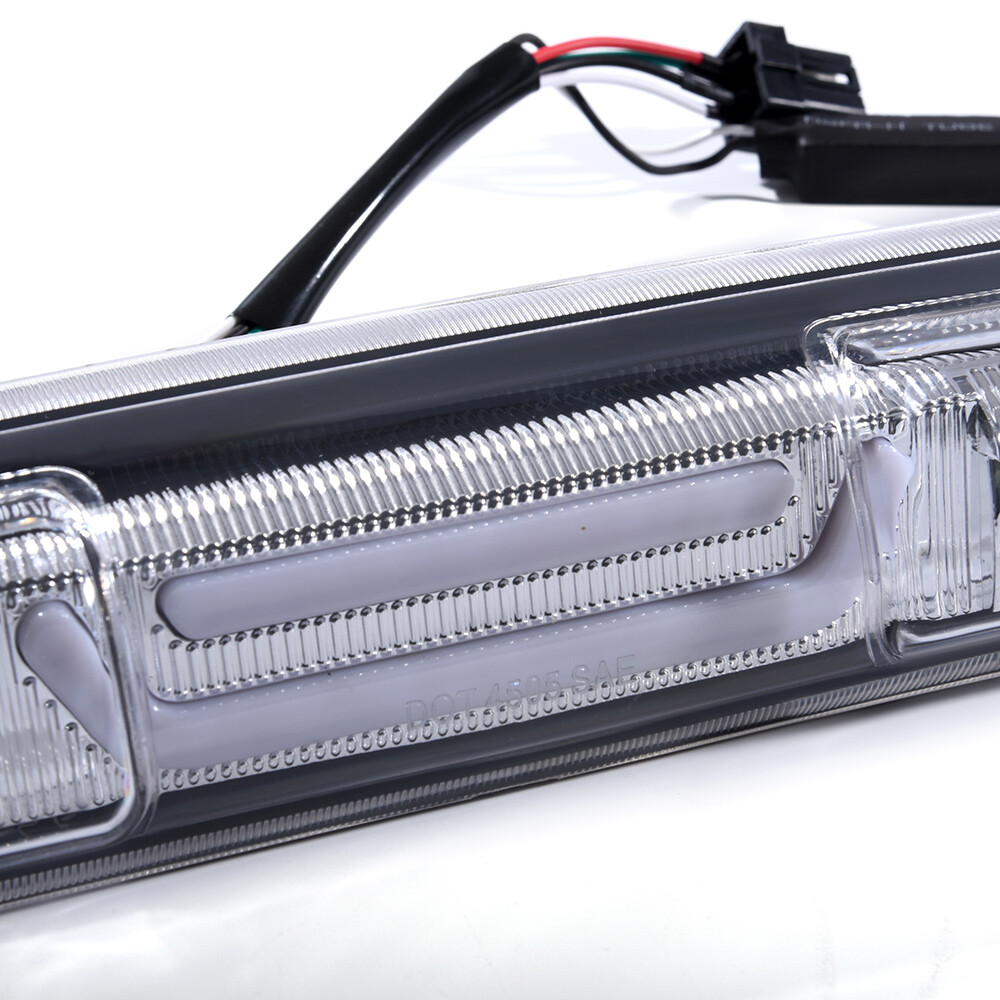 Fit For 99-07 Silverado/Sierra Chrome/Clear LED Third 3rd Brake Cargo Light