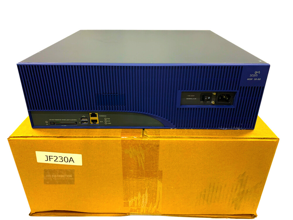 JF230A I HP A-MSR30-60 Multi Service RU Low Crypto Router
