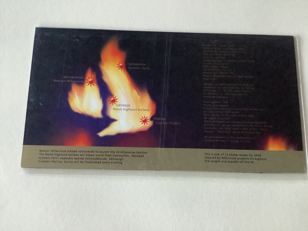 Fire & Light mint never hinged stamps set A2508
