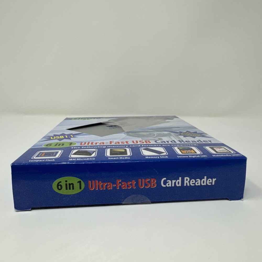 New USB 6-in-1 SD Card Reader/Writer DigPro