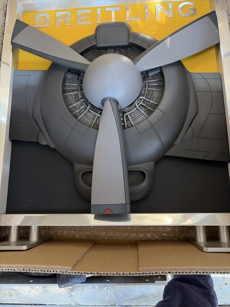 Breitling non-sale item, decorative object.