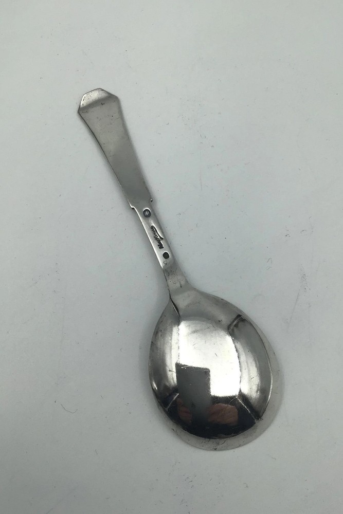 Hans Hansen Heirloom Silver No. 8 Silver Jam Spoon
