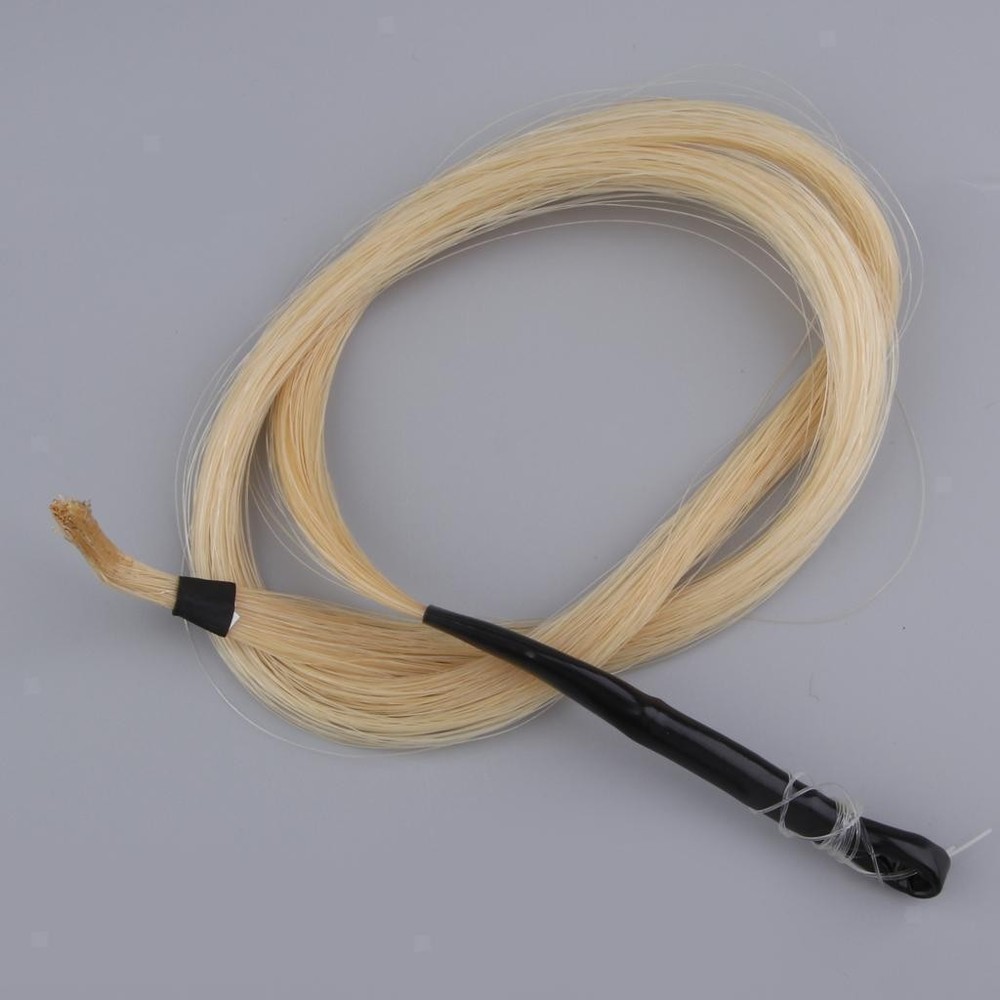 Natural Chinese Violin Erhu Bows Hair String for String