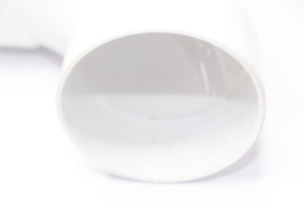 Normandy 90 Degree Elbow Plastic White V-303