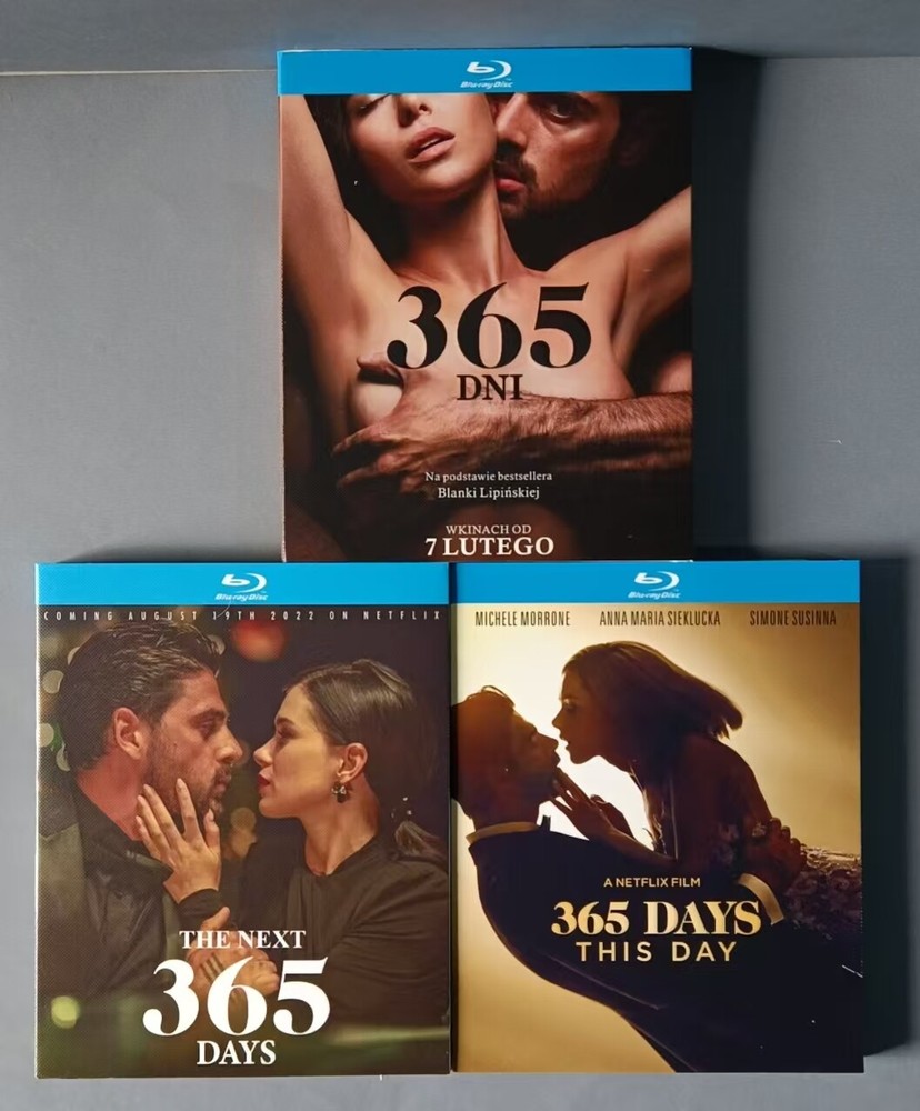 365 Days (1+2+3) 3-D Blu-New