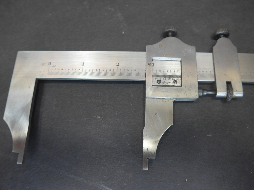 Starrett No. 122 Vernier Caliper- 12"