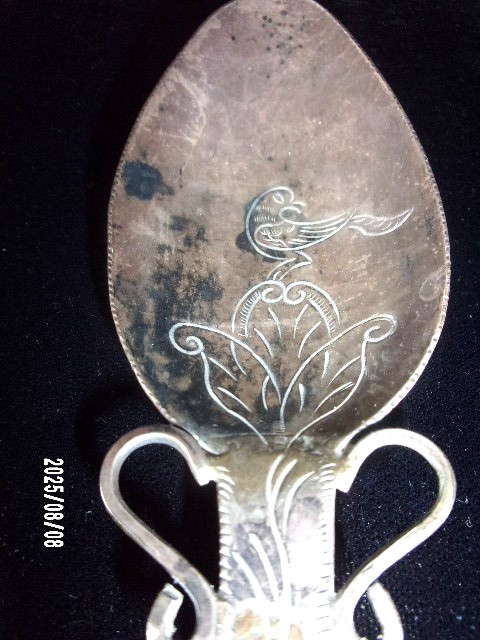 18th Century Colonial Silver Hair Piece