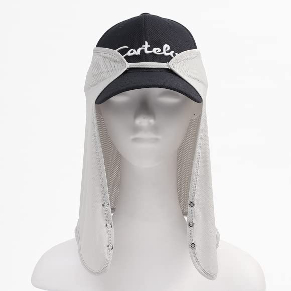 Sun Face Neck Drape Protection UV Shield Visor Cooling Protection Grey