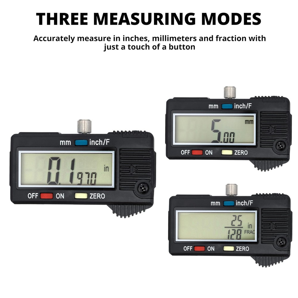 01407A Electronic Digital Caliper Measuring Tool, 0 - 6 Inches Stainless Stee...