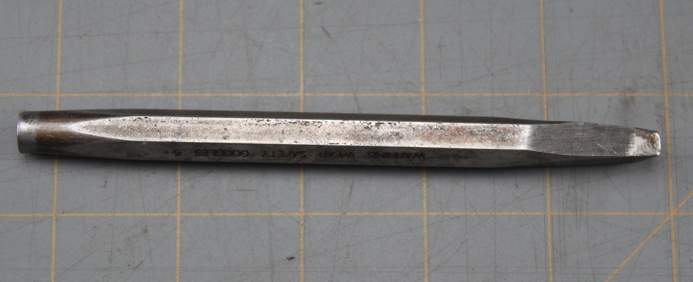 Snap On Tools PPC19B 5-3/4" Diamond Point Nose Chisel