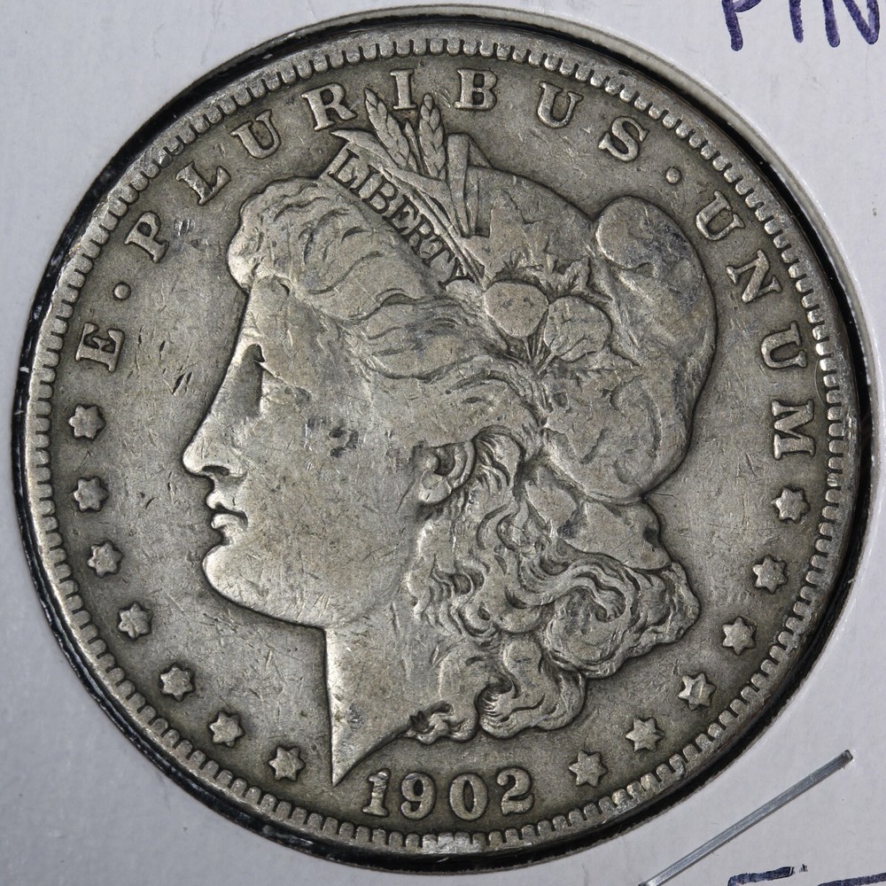 1902 Morgan Silver Dollar FINE E156 GNM