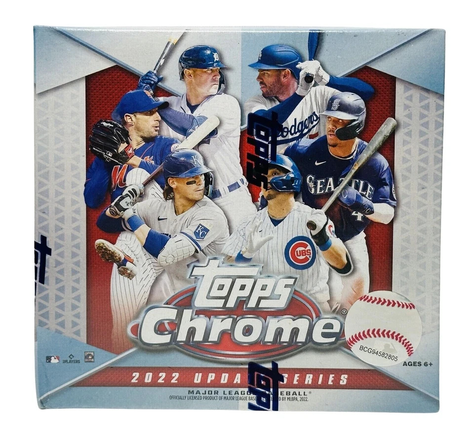 RIP & SHIP Topps 2022 MLB Chrome Updates Baseball Mega Box  Sealed