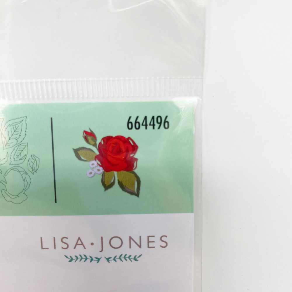Sizzix Thinlits Layered Rose by Lisa Jones Flower Cutting Dies Bundle 664496 NEW