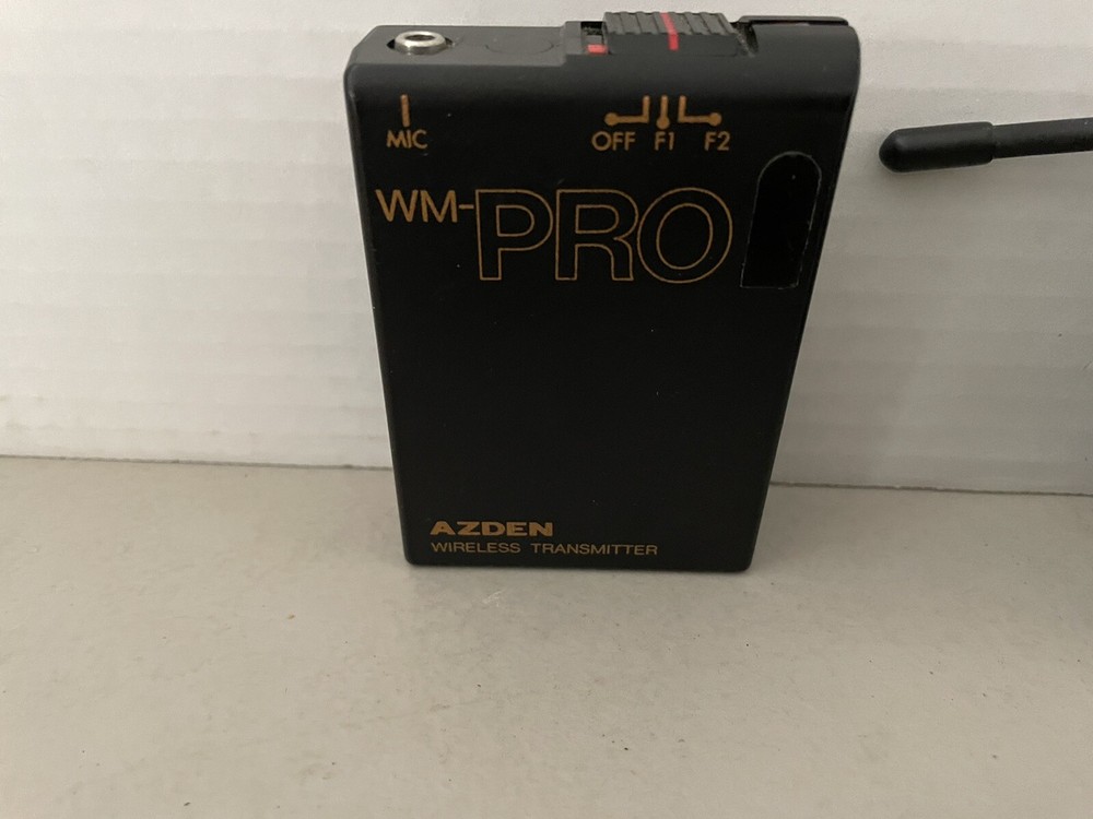 AZDEN 3 Set WDR-PRO Reciver, Micophone and Transmitter