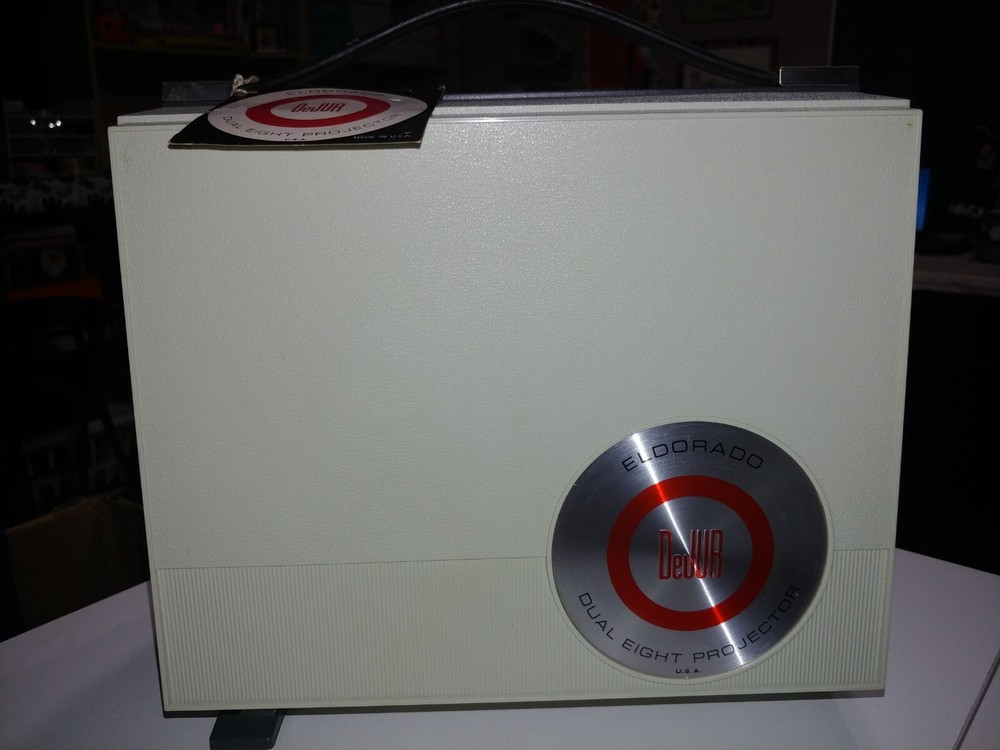 DeJur Eldorado 84 AZ Dual Eight Projector **WORKS**