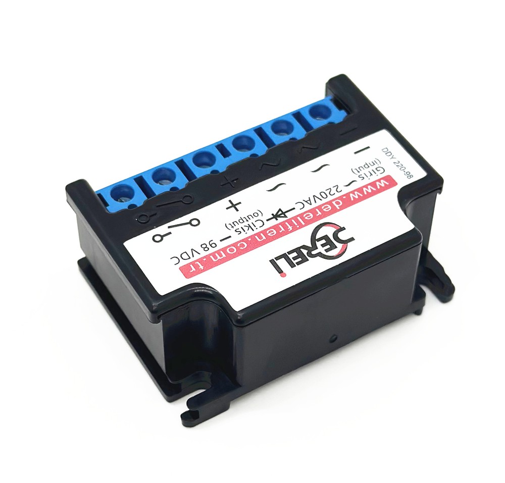 DERELI DDY 220-98 input 220VAC output 98VDC Half Wave Brake Rectifier
