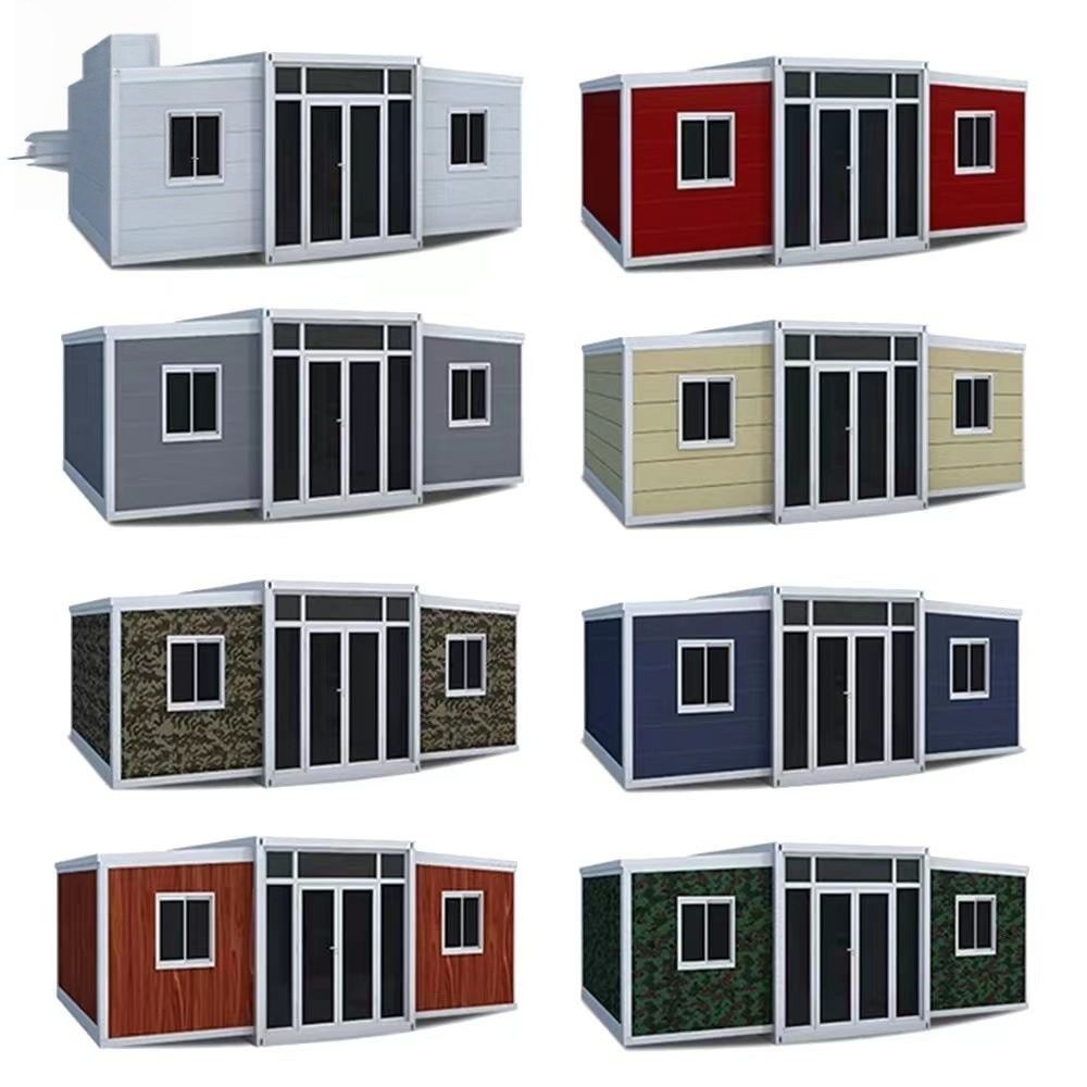 ftExpandable Container House Durable Structure for Hotels Villas Foldable Design