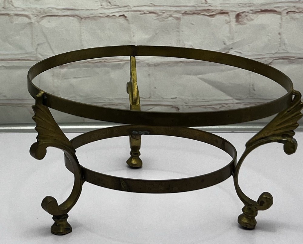 Vintage Victorian Style Brass Bowl Riser