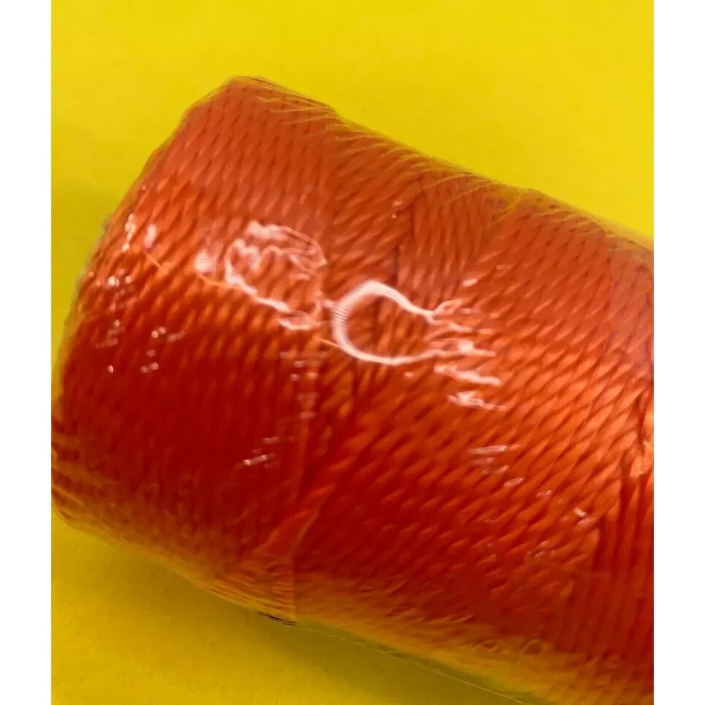 Orange String Twisted Masonry Construction Boundary Marker Layout Sight Line