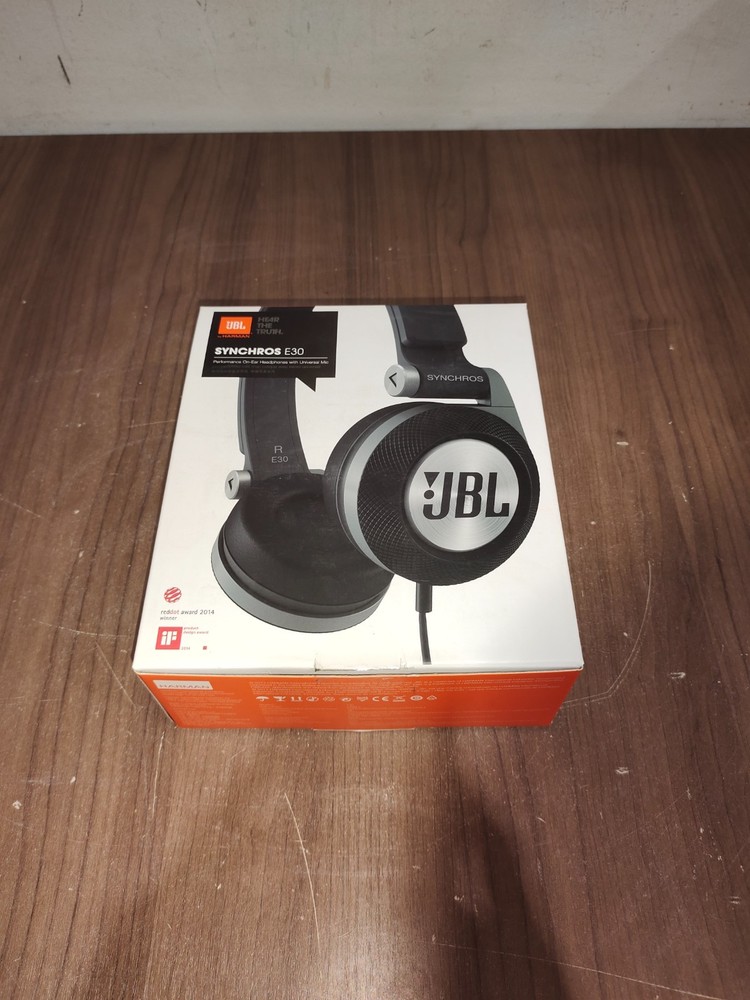 JBL E30 Synchros Headphones On-Ear - Black (TESTED)