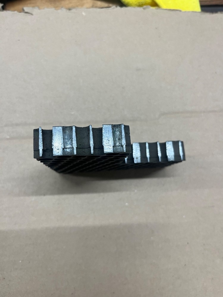 Letterpress Steel HONEYCOMB Base TOGGLE