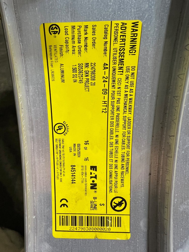 Eaton b-line 4a-24-09-ht12