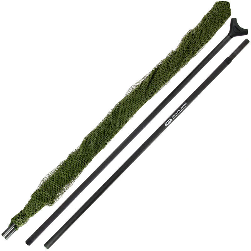 NGT Carbon 42" Net and Handle Combo - 42" Net with 1.8m, 2pc Handle Plus Bag