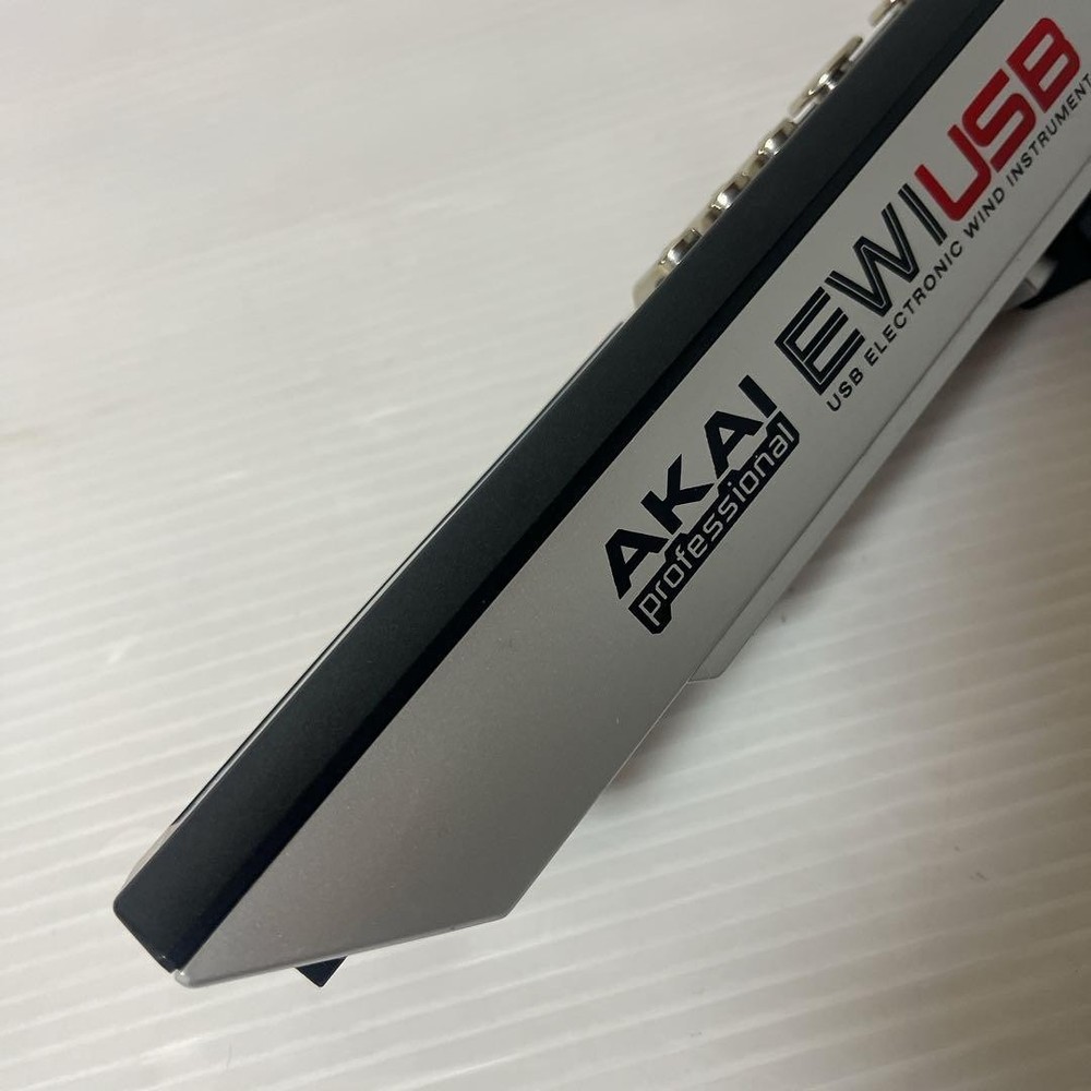 AKAI EWI USB Wind Synthesizer Electronic Wind Instrument Tested