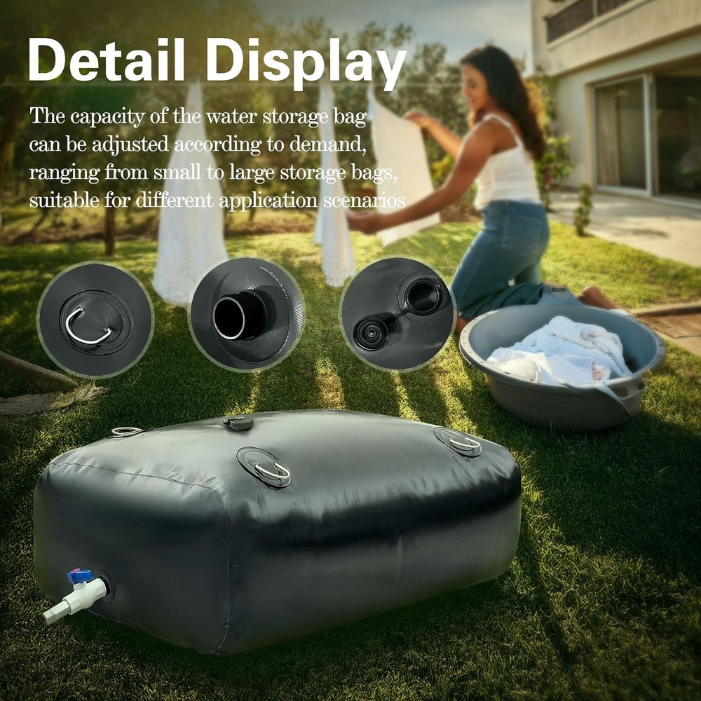 Water Container 110L Large Capacity Foldable Container Water Bag pretty