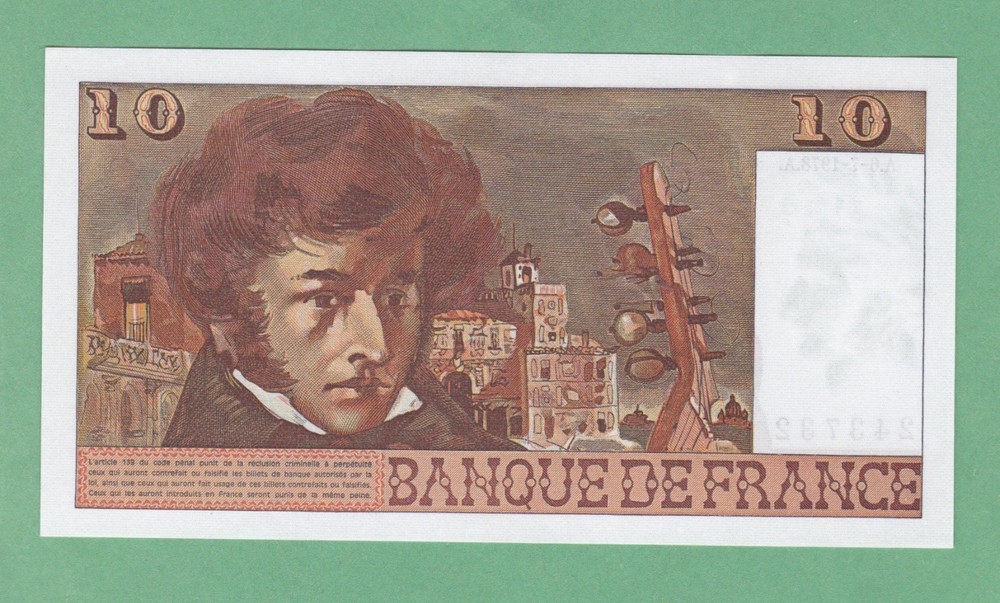 France 10 Francs 6-7-1978.A. Note P-150c UNCIRCULATED