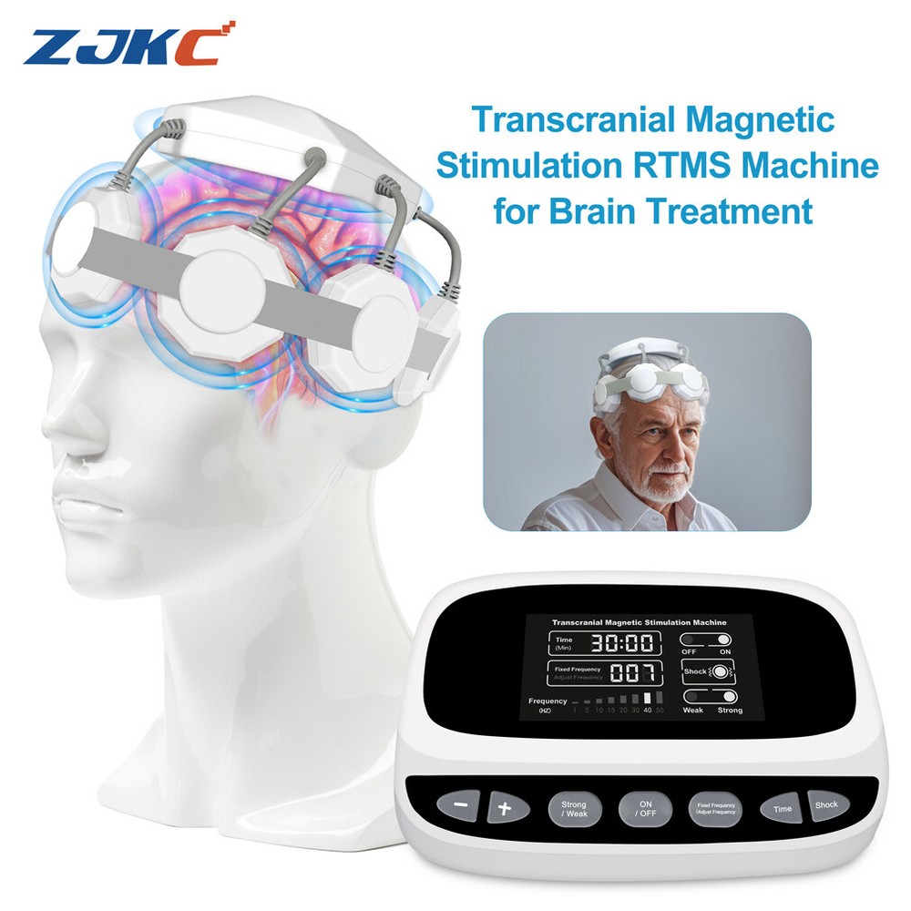 TMS Stimulation Depression Insomnia Schizophrenia Therapy Treatment Machine