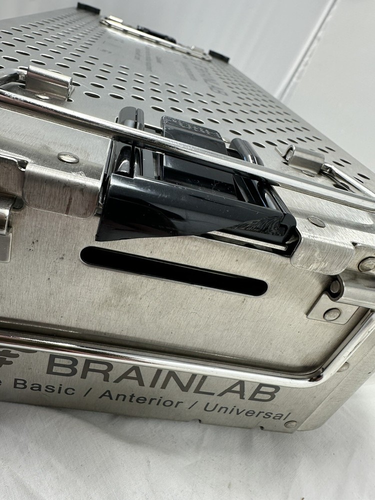 Brainlab Sterilization Tray- Broken Clasp
