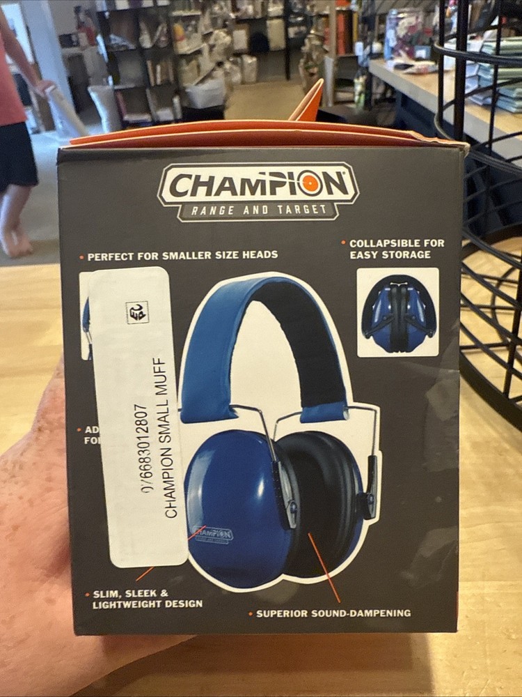 Champion Small Frame Ear Muff Blue