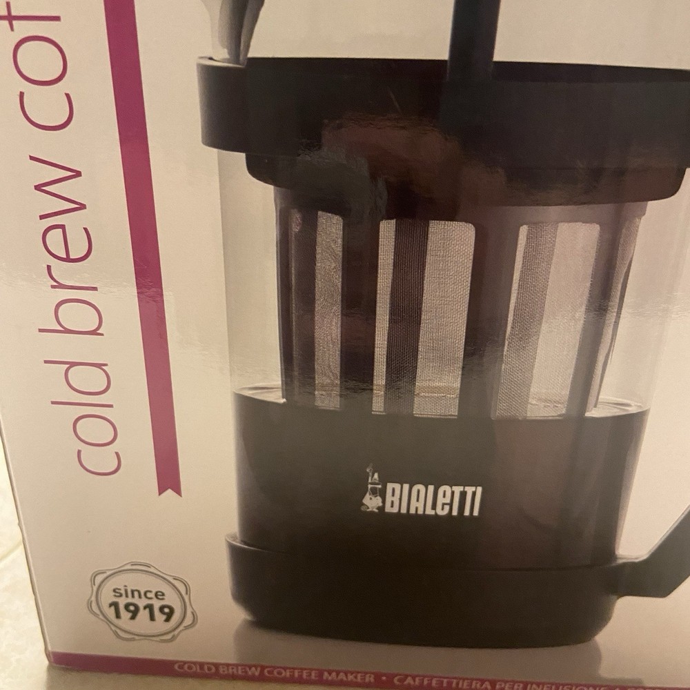 Bialetti 12 Cup Cold Brew Coffee Maker NEW In Box Kitchen Home