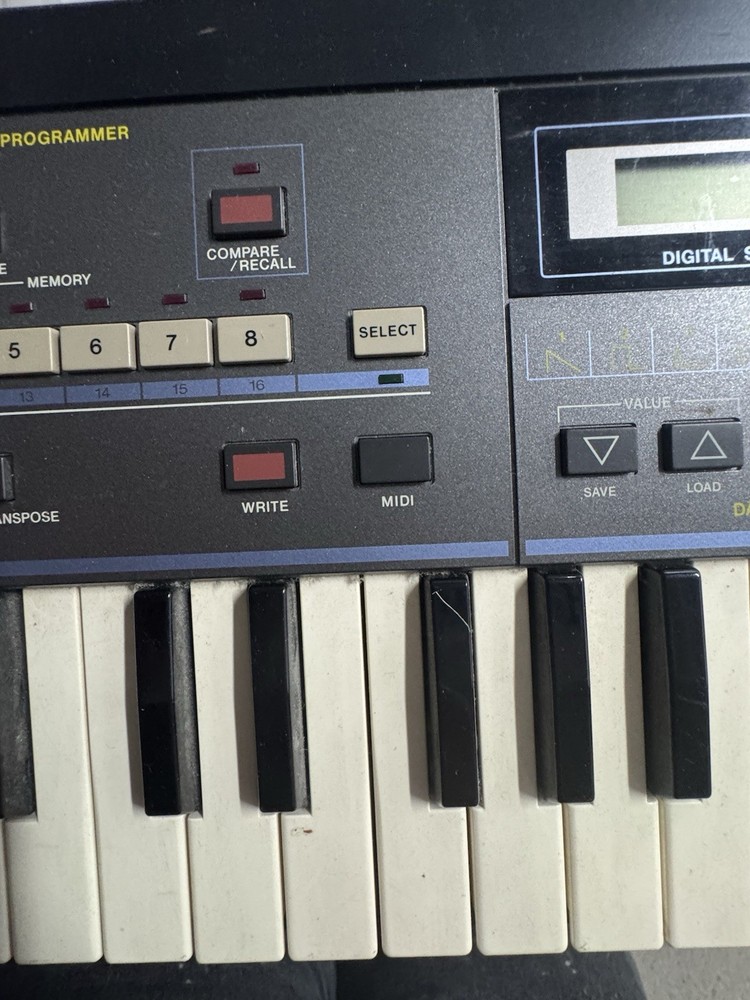 Casio CZ-101 Vintage Synth + First Act Keyboard Bundle – Untested/Working
