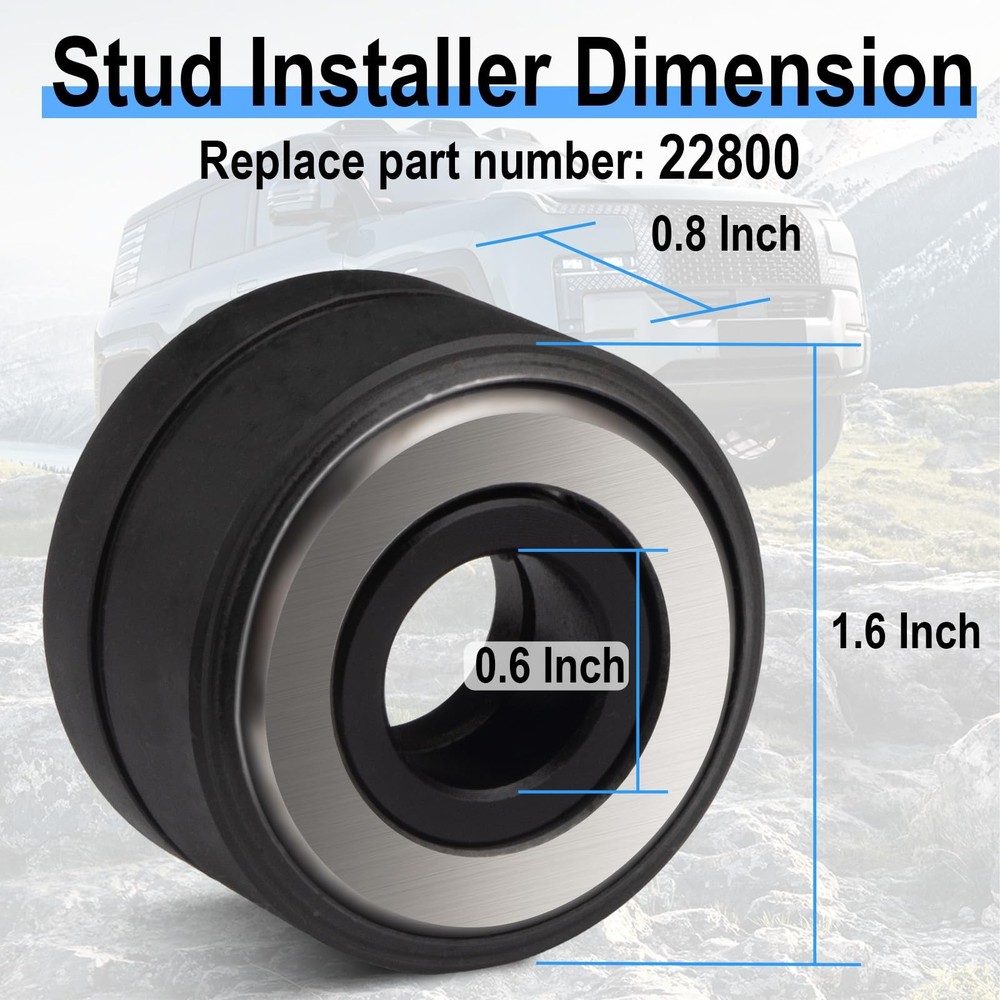 ecocstm 22800 Wheel Stud Installer, Tire Tool, Studs Installer...