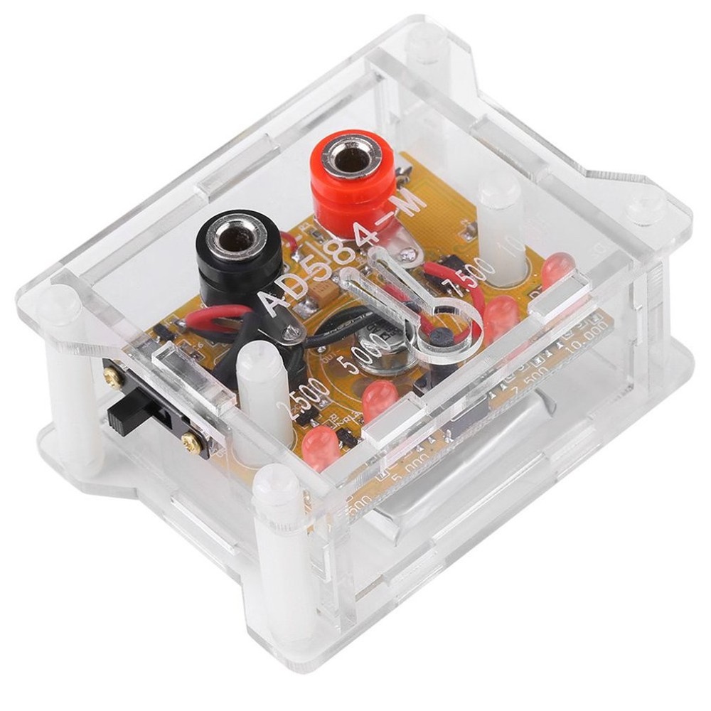 2.5V-10V Voltage 4-Channel Built-in AD584 4-Way Reference Output Board Module m