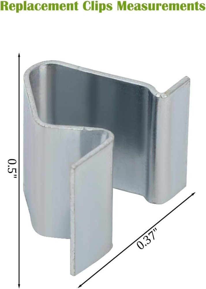 RV Window Screen Clips 10 Pack | Screen Installer Clips | Screen Retainers Clips