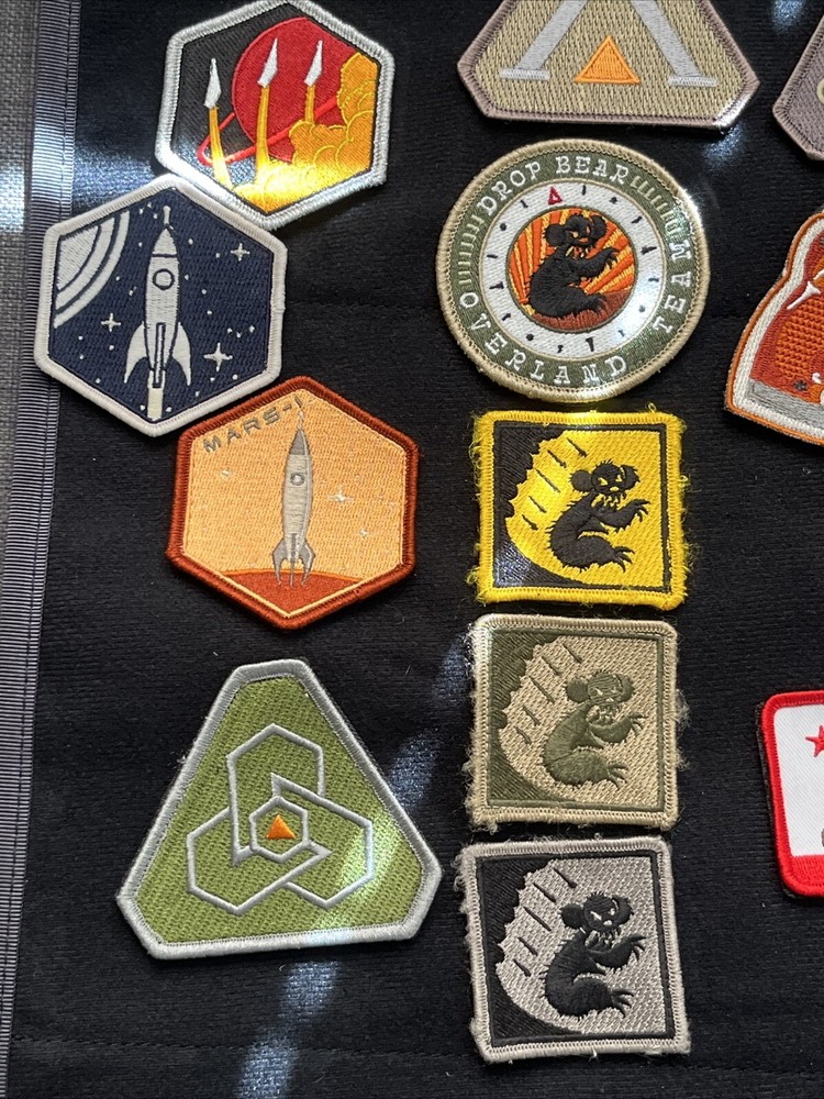 Patch Lot -29 Patches, Majority PDW And Some Others