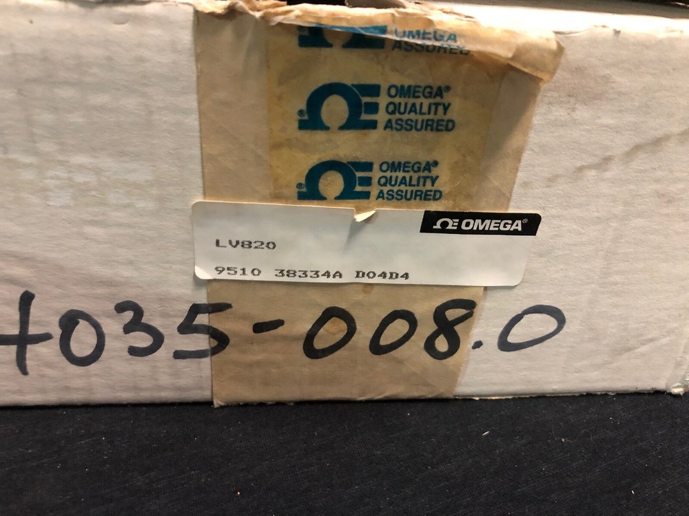 New Omega LV820 Electronic Level Switch