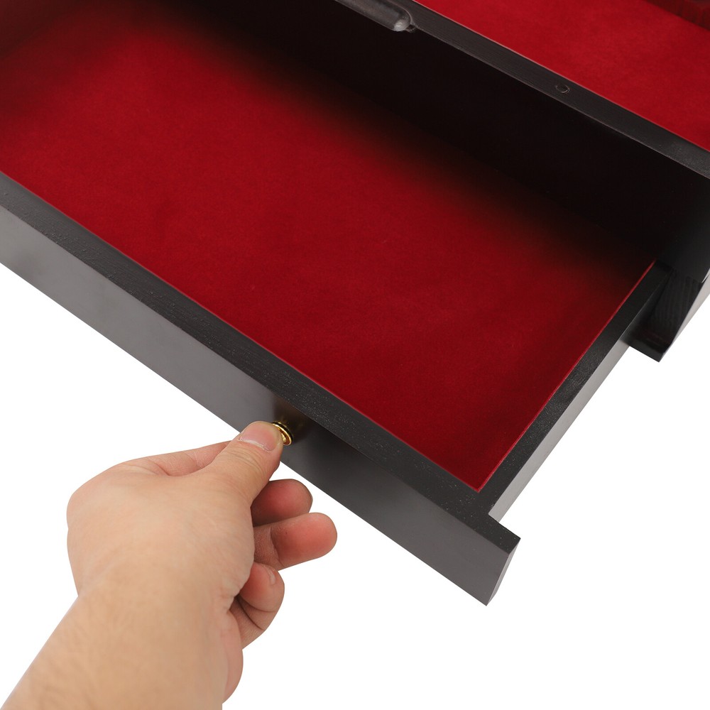 Wooden Silverware Chest - Durable, Vintage Design, Space-saving Storage For Home