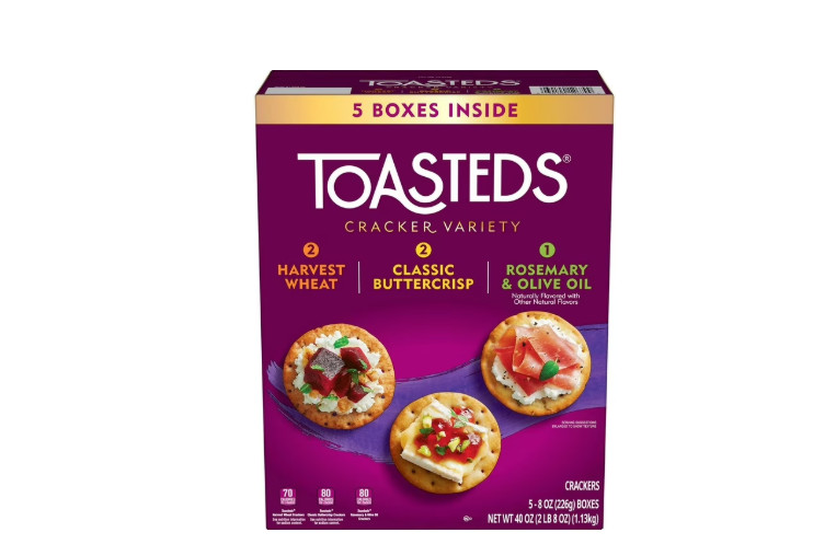 Kellogg's Toasted Variety Pack Crackers, 40 oz.