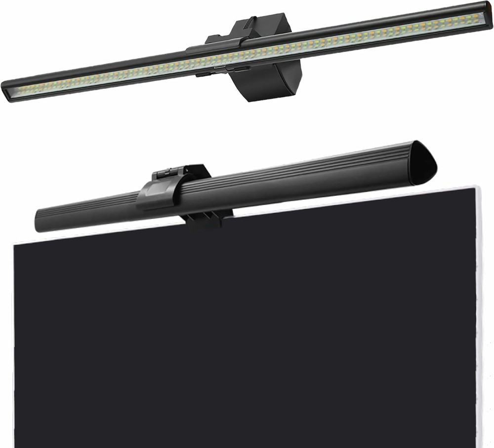 Computer Monitor Light Bar, LED Screen Standard Light, Black