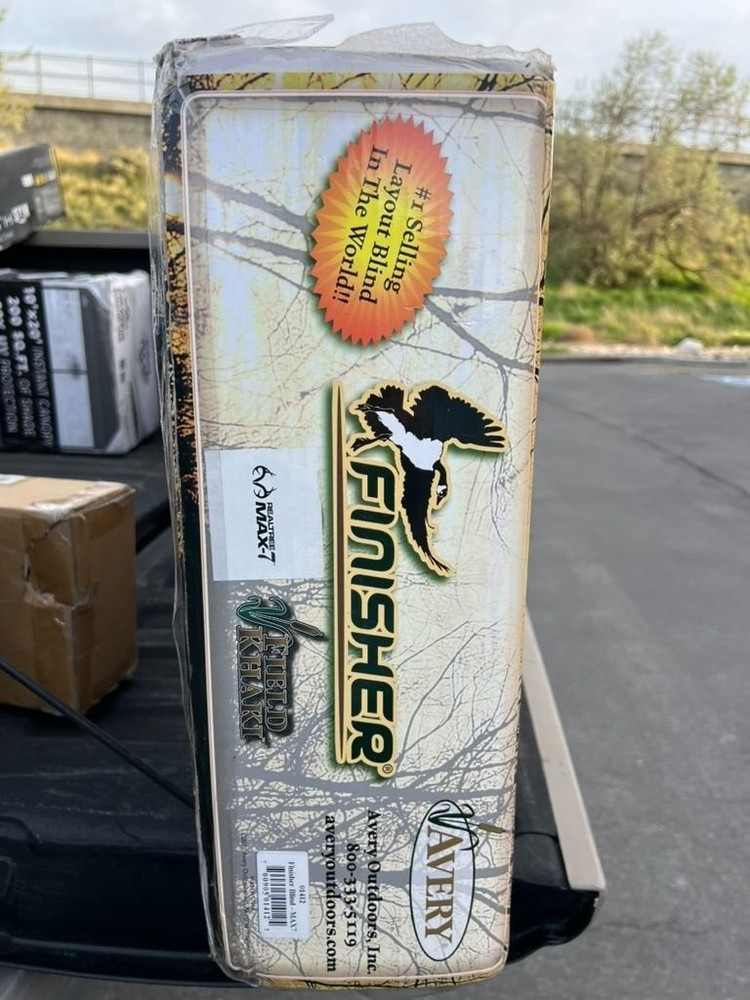 Avery Finisher Layout Blind - Realtree MAX-7 - Camo